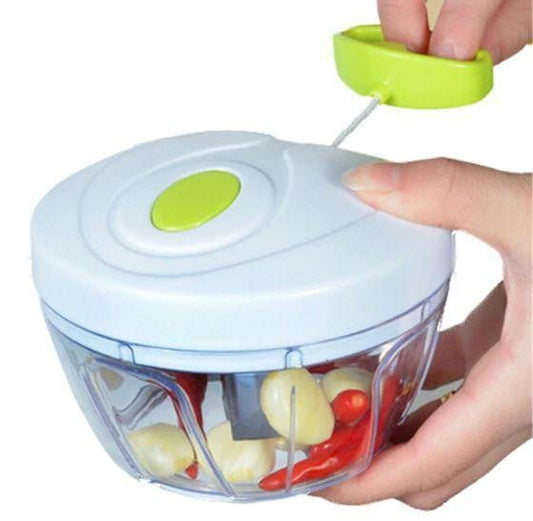 Mini Hachoir Manuel Universel - Vos ingrédients coupés en 3 secondes! - Yass Shop