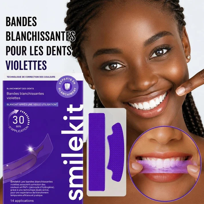 SmileKit – Bandes Blanchissantes