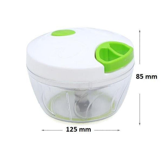Mini Hachoir Manuel Universel - Vos ingrédients coupés en 3 secondes! - Yass Shop
